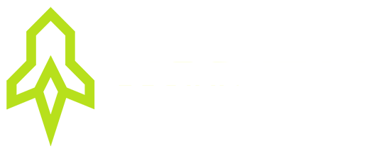 Rockett Technologies logo. Custom AV systems. Experts in RTI control systems, Symetrix DSP systems